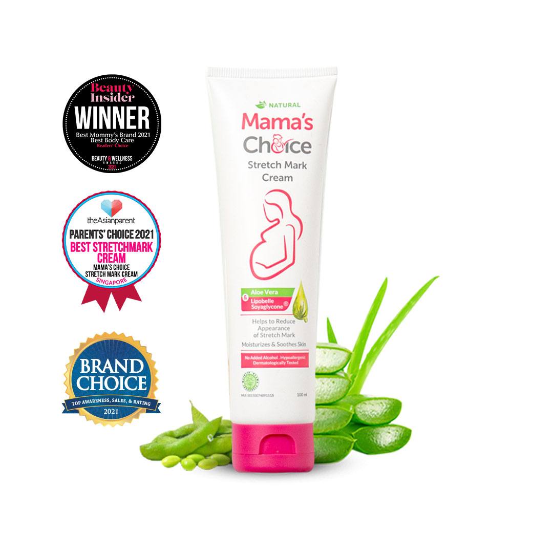 Best Stretch Mark Cream for Pregnancy | Mama's Choice Stretch Mark Cream