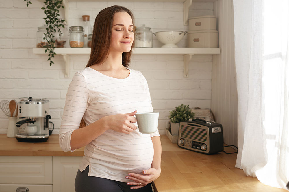 Moderate caffeine intake during pregnancy 