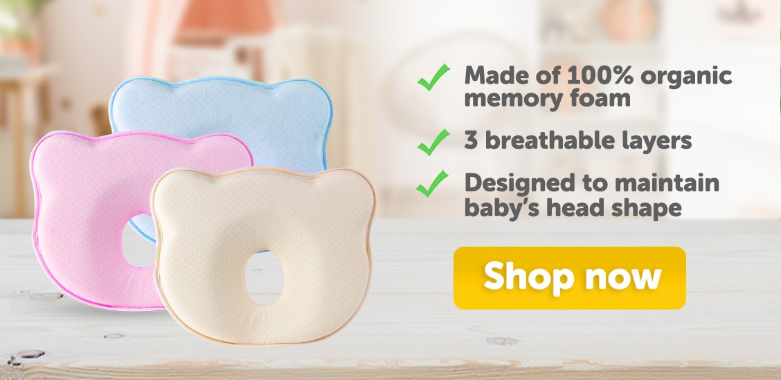 Mama's Choice Flat Head Prevention Pillow | Baby Pillow