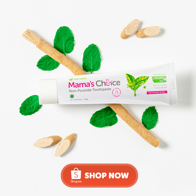 Mama's Choice Non-Fluoride Toothpaste with Miswak