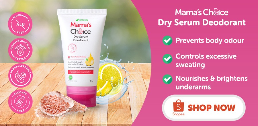 Pregnancy Safe Deodorant | Mama's Choice Dry Serum Deodorant