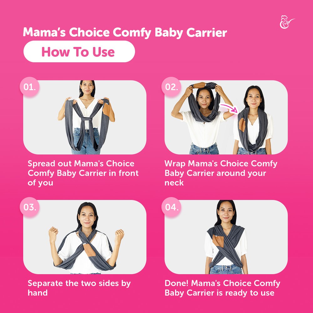 how-to-wear-mama's-choice-comfy-baby-carrier