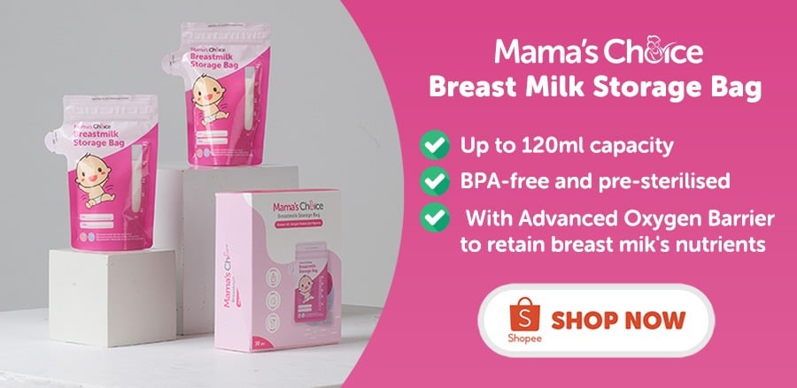 Shop Mama's Choice Breastmilk Storage Baga