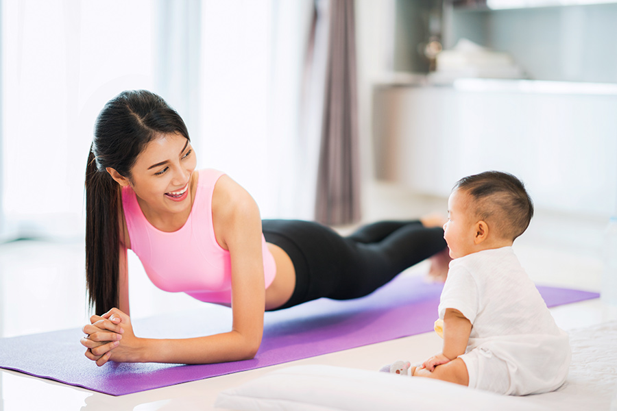 Exercise-to-reduce-postpartum-swelling