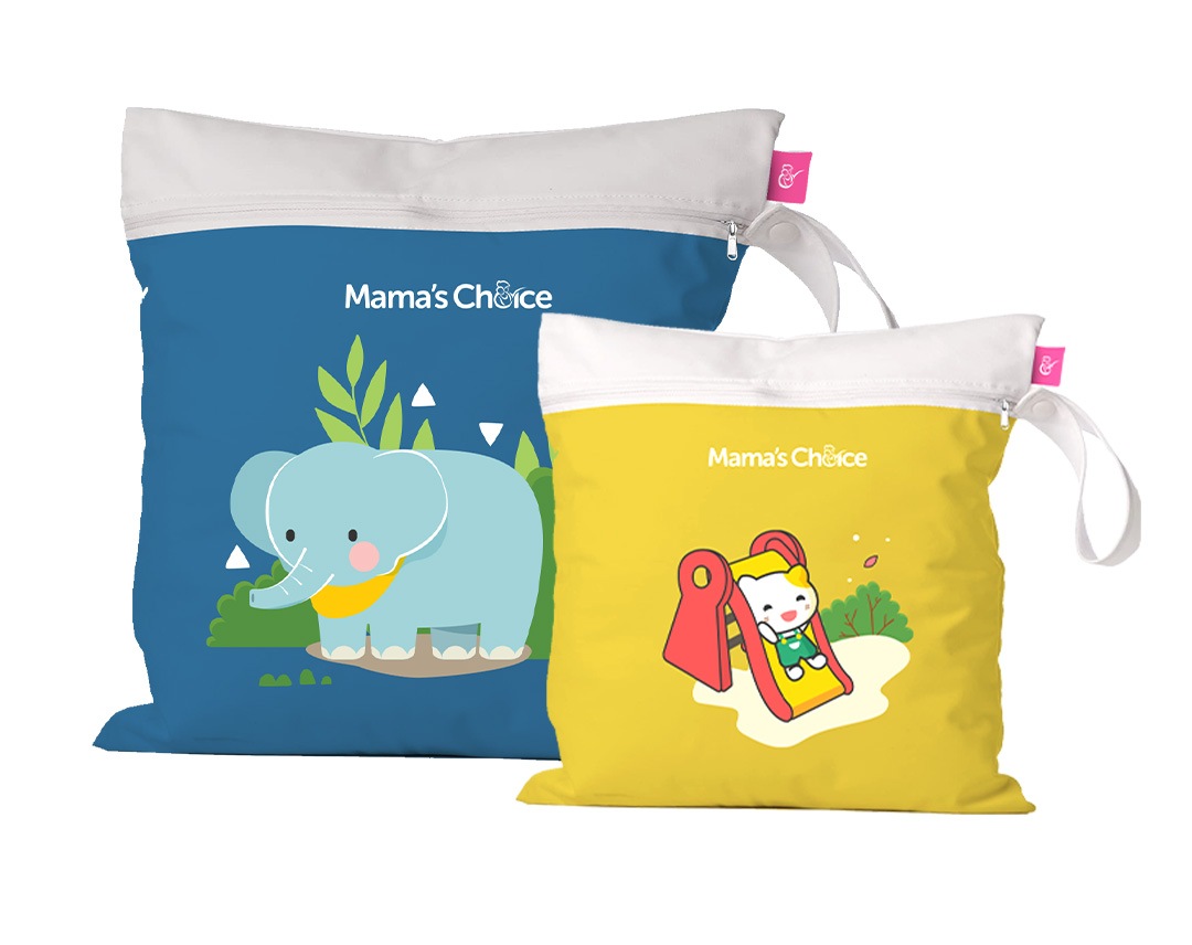 Mama's Choice Waterproof Wet Bag | Baby Travel Checklist