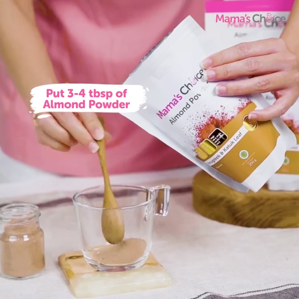 How to prepare Mama's Choice Almond Powder Breast Milk Booster